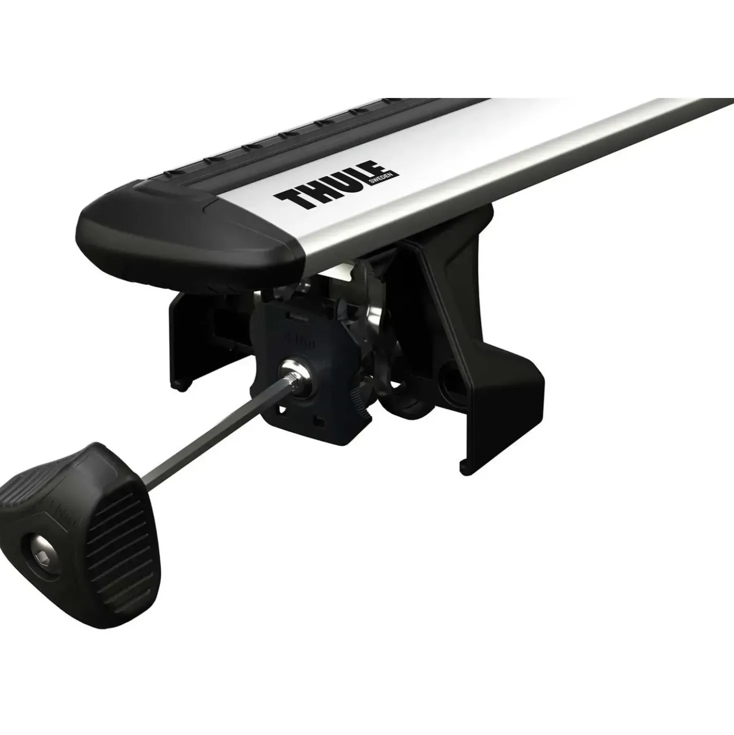 Set 4 piedi Evo Fixpoint per barre portatutto P 100 Kg