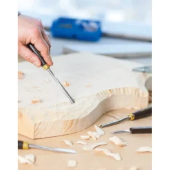 Sgorbie per legno LUX-TOOLS Comfort da intaglio 12 pz