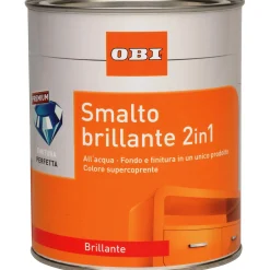 Smalto ad acqua brillante 2in1 OBI verde muschio 125 ml