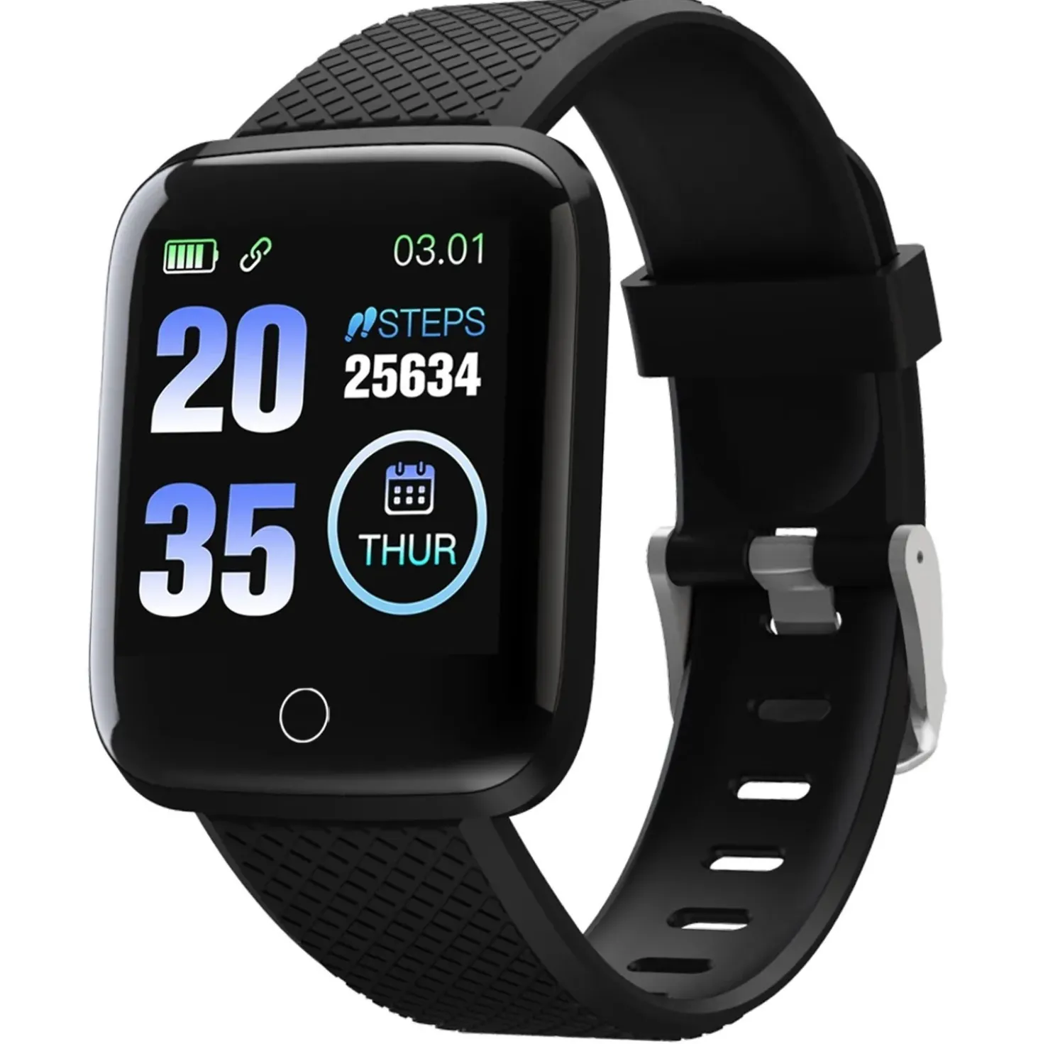 Smartwatch fitness Bijoux Easy Bluetooth nero