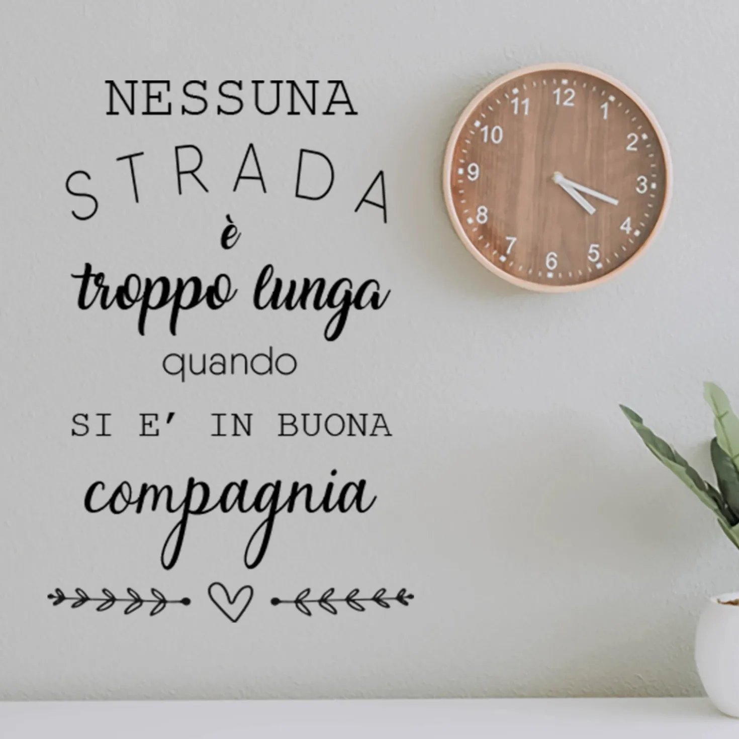 Sticker autoadesivo 2fg 31x31 cm nessuna strada