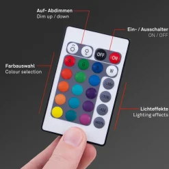 Strisce LED con attacco USB e telecomando 50 cm
