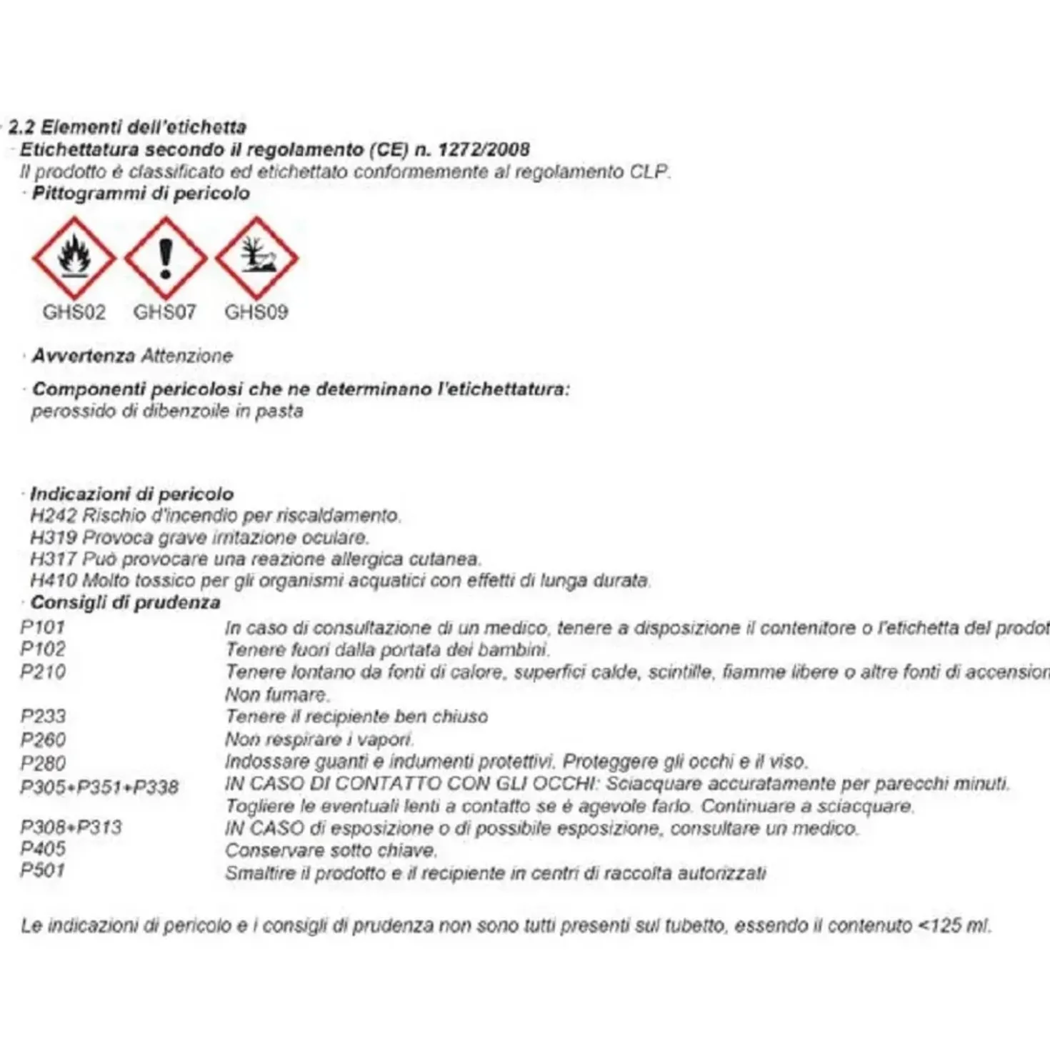 Stucco bicomponente Saratoga Plastic Bond ricostruzione plastica 125 ml