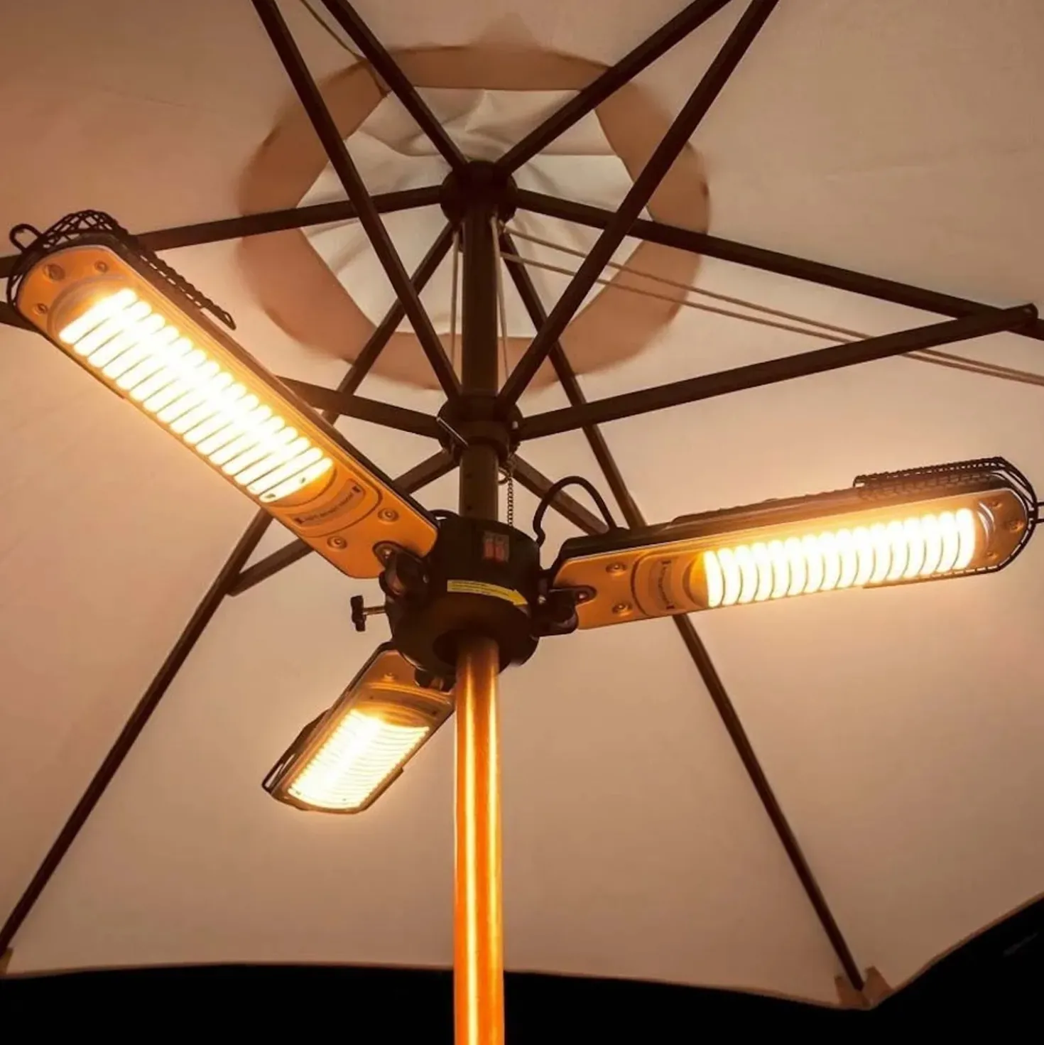 Stufa da esterno alogena 2000 W protezione IP34