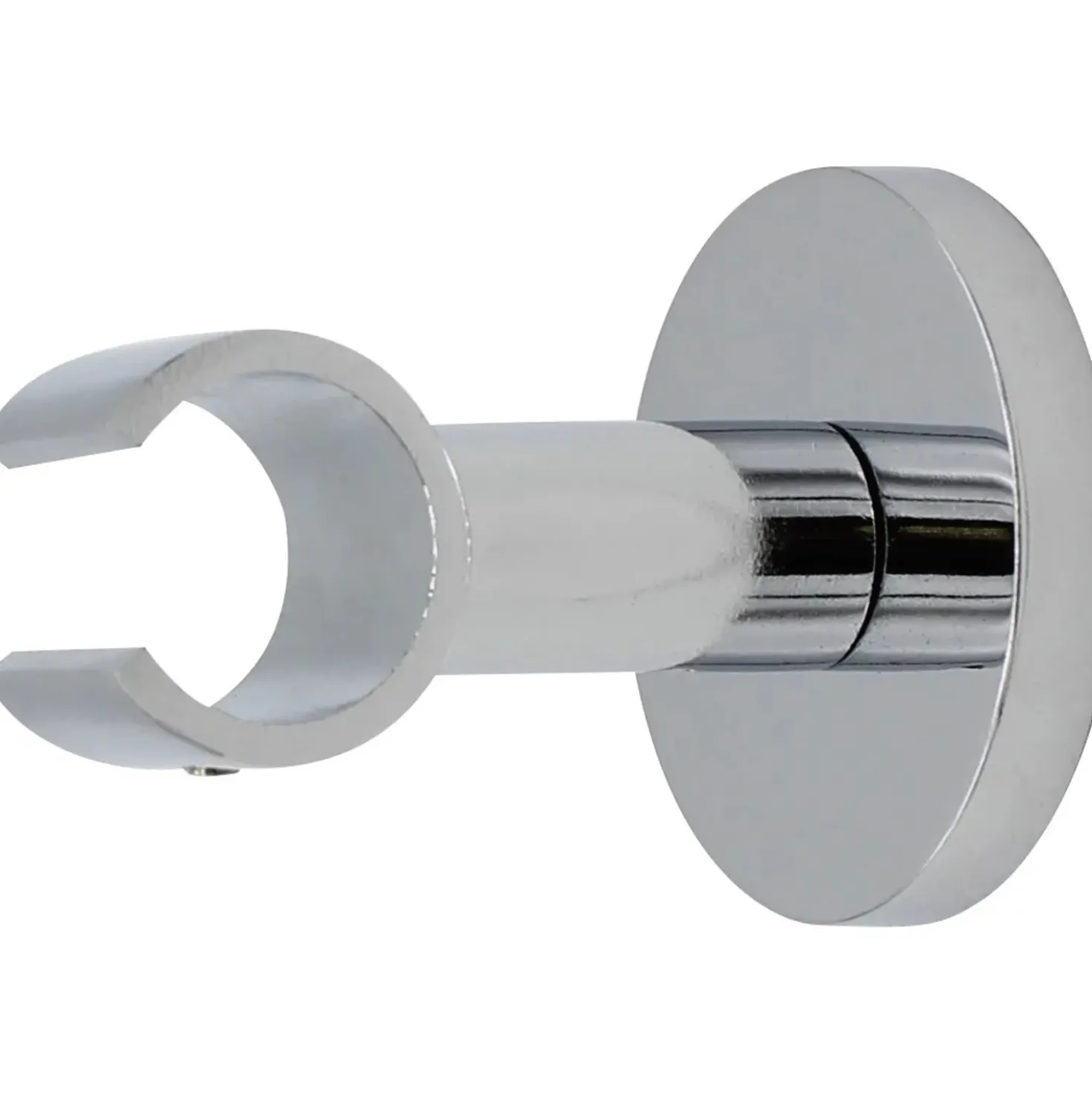 Supporto bastone tenda a soffitto Classic 1 via cromo Ø 2 x 4 cm