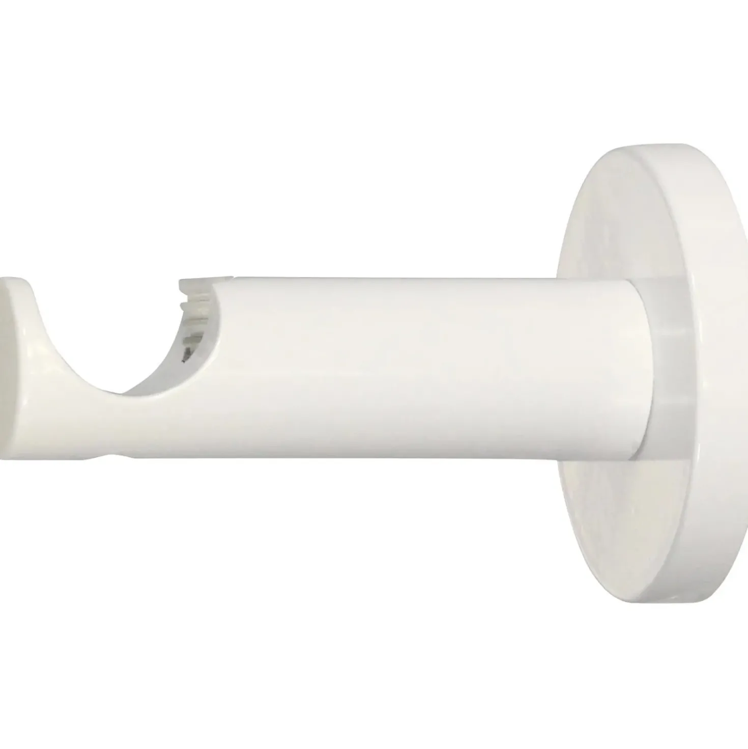 Supporto bastone tenda Function ad 1 via bianco Ø 2 x 6,5 cm