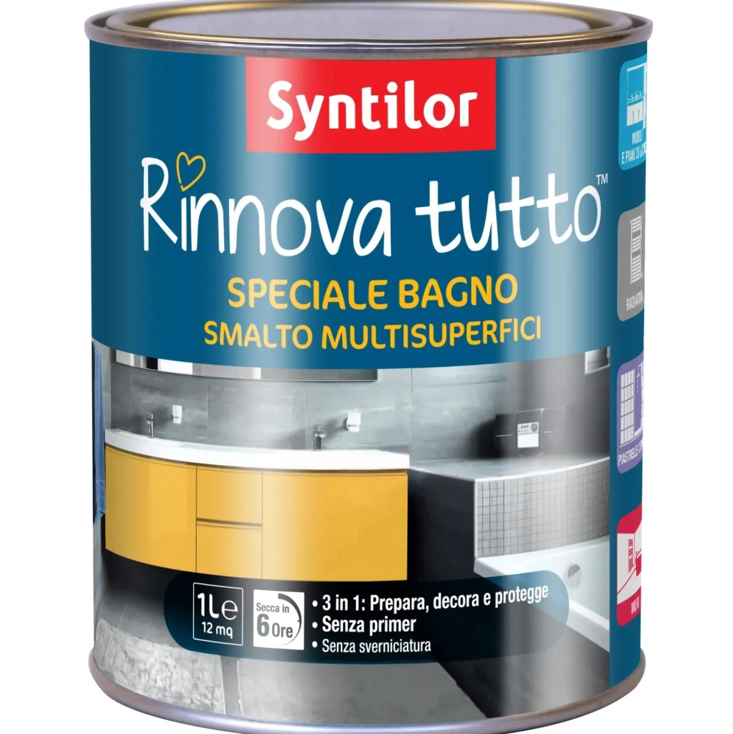 Syntilor Smalto all`acqua Rinnova tutto Speciale bagno sabbia 1 l