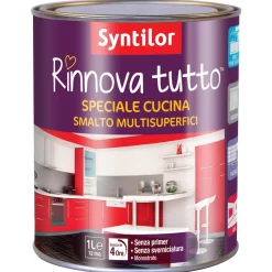 Syntilor Smalto all`acqua Rinnova tutto Speciale Cucina cioccolato 1 l
