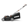 Tagliaerba a batteria WG745E Worx 2 batterie Pro 20V 4Ah 40V L taglio Ø 40 cm