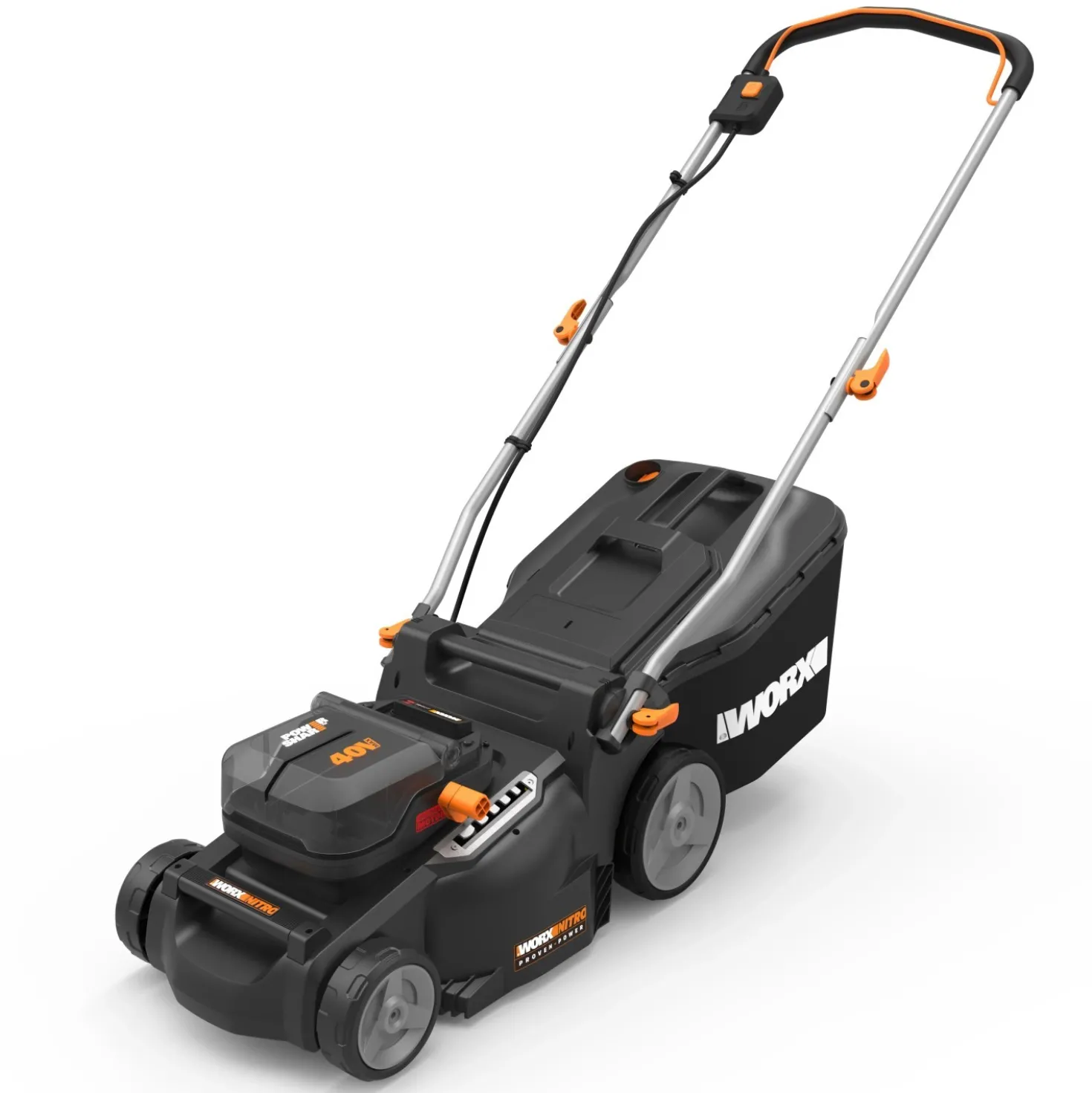 Tagliaerba a batteria Worx 2-in-1 WG737E Nitro 40 V L max taglio 70 mm