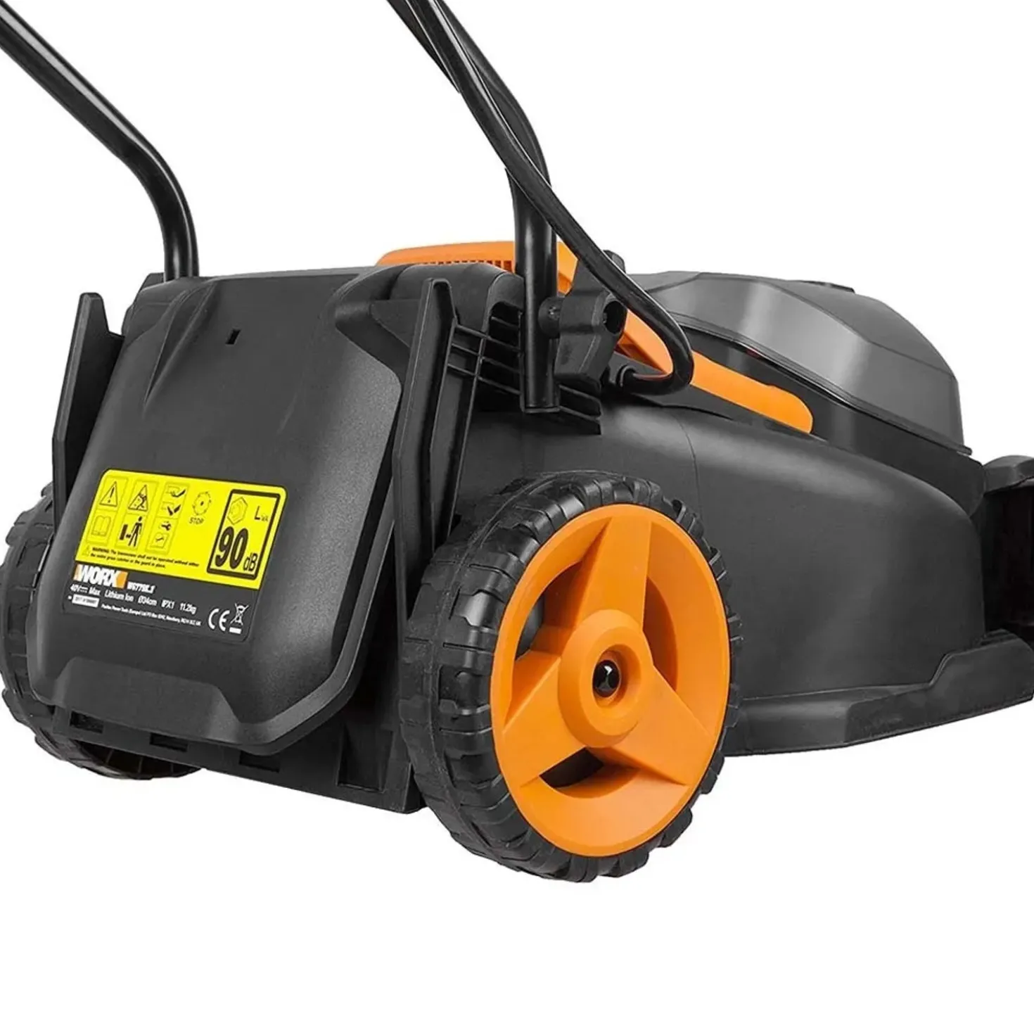 Tagliaerba a batteria Worx 40 V WG779E1 2x20 V 4 ah L taglio 34 cm