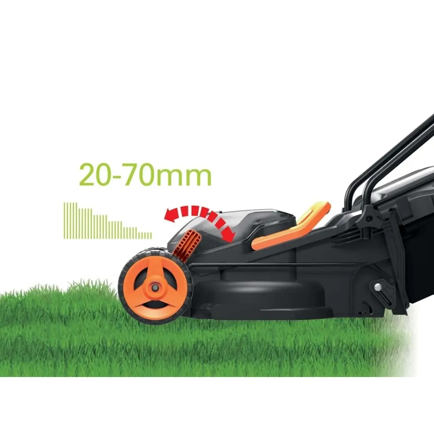 Tagliaerba a batteria Worx 40 V WG779E1 2x20 V 4 ah L taglio 34 cm