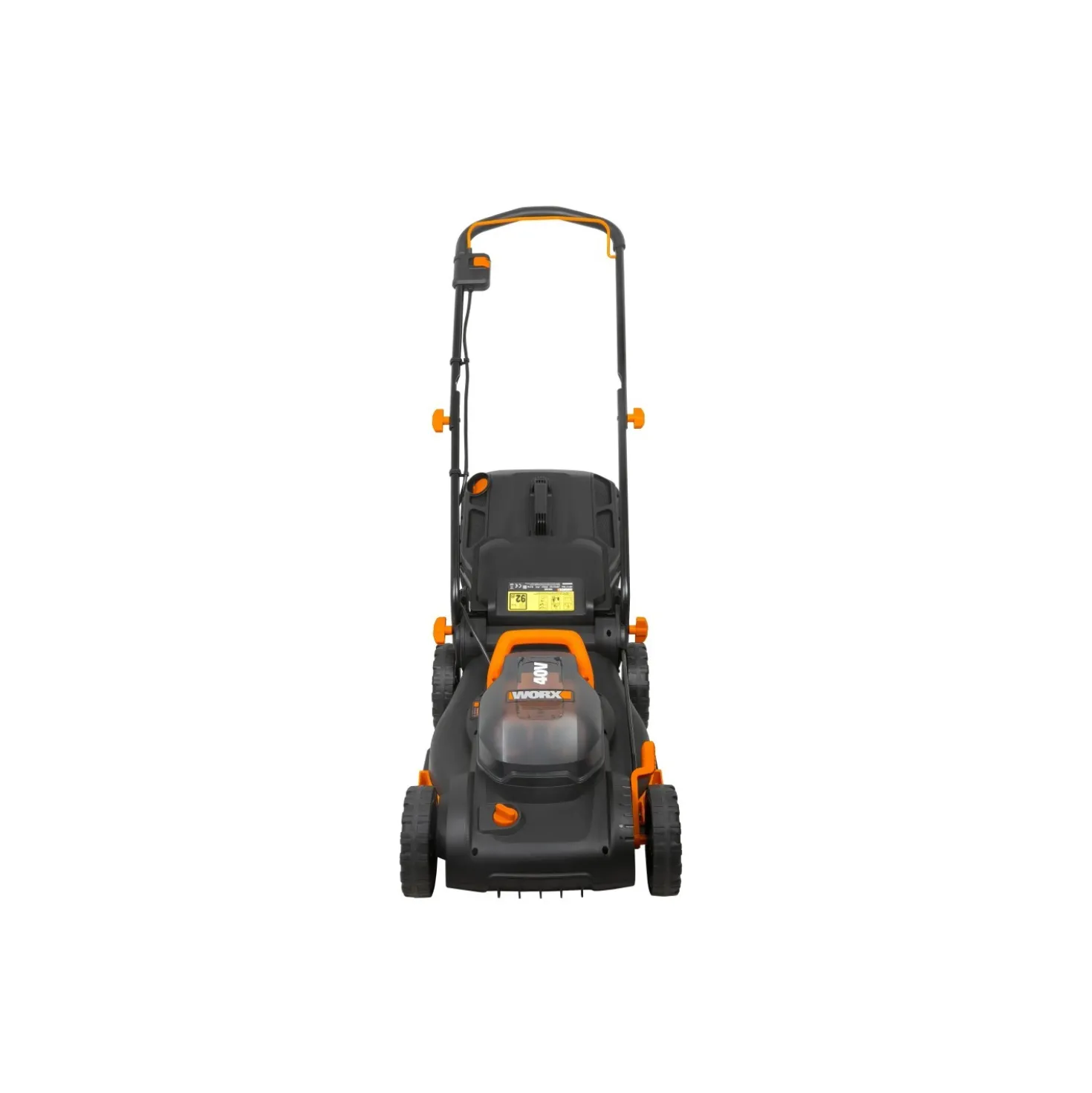 Tagliaerba a batteria Worx WG743E da 40 V 4 Ah L taglio 41 cm