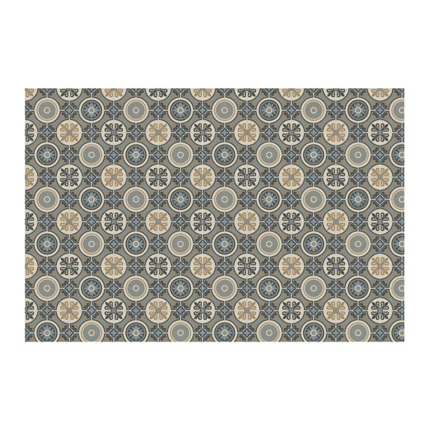 Tappeto Boho Chic in PVC 50x75cm con decori assortiti