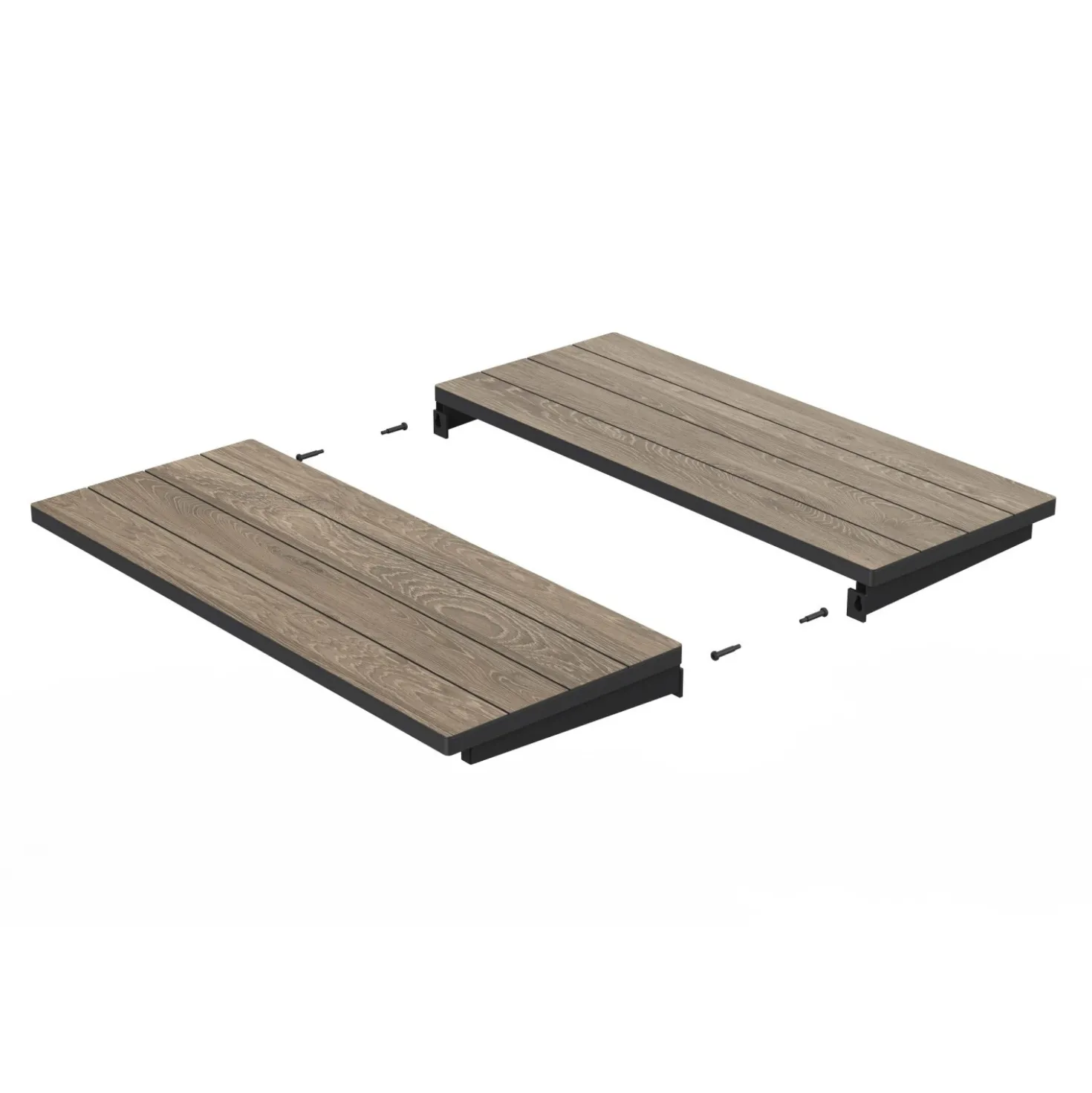 Tavolo allungabile da giardino Porto Nova 160 162-233x94x75 cm nero