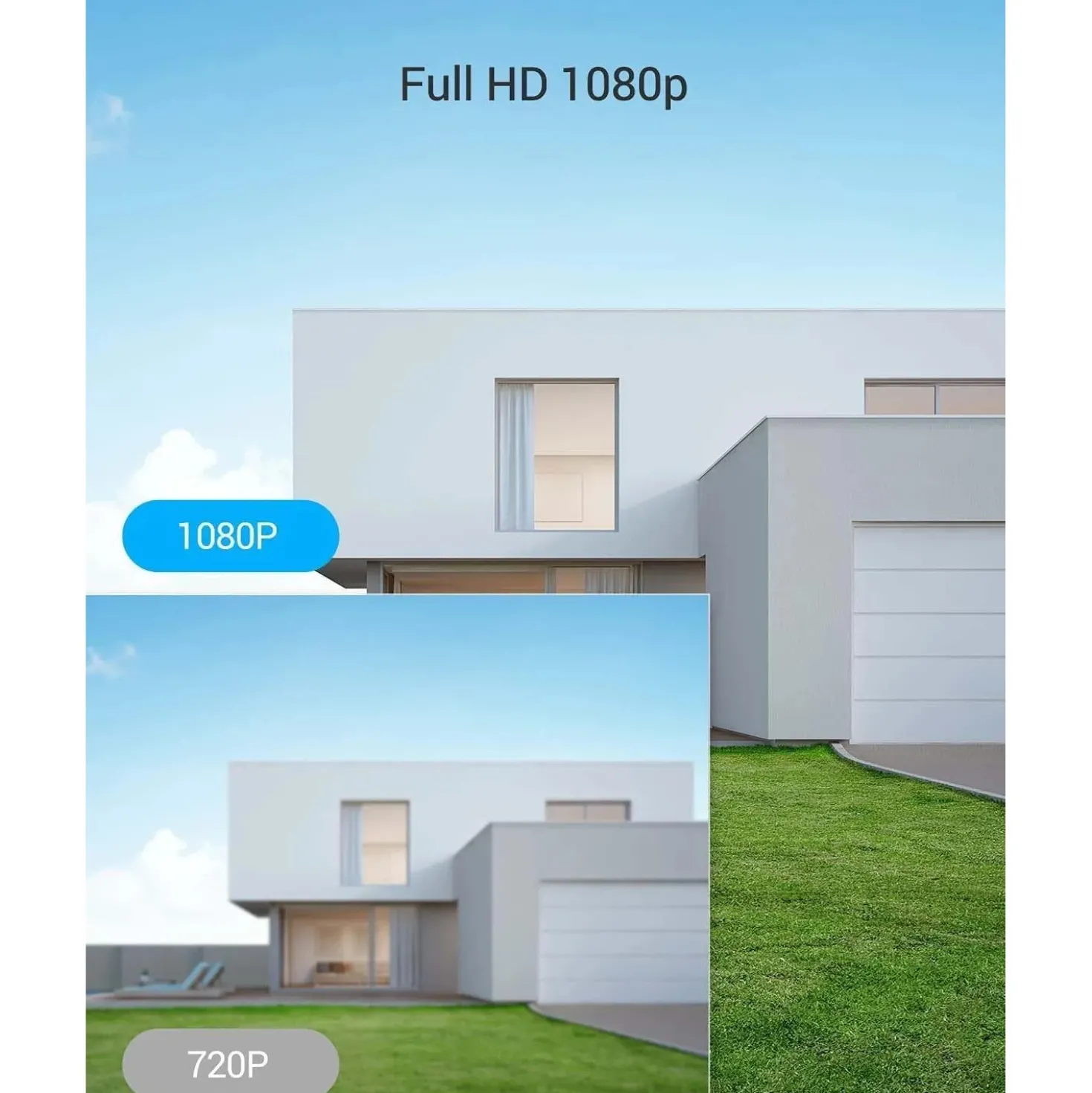 Telecamera da esterno di sicurezza WiFi Smart Home Ezviz C3TN Color 1080 P