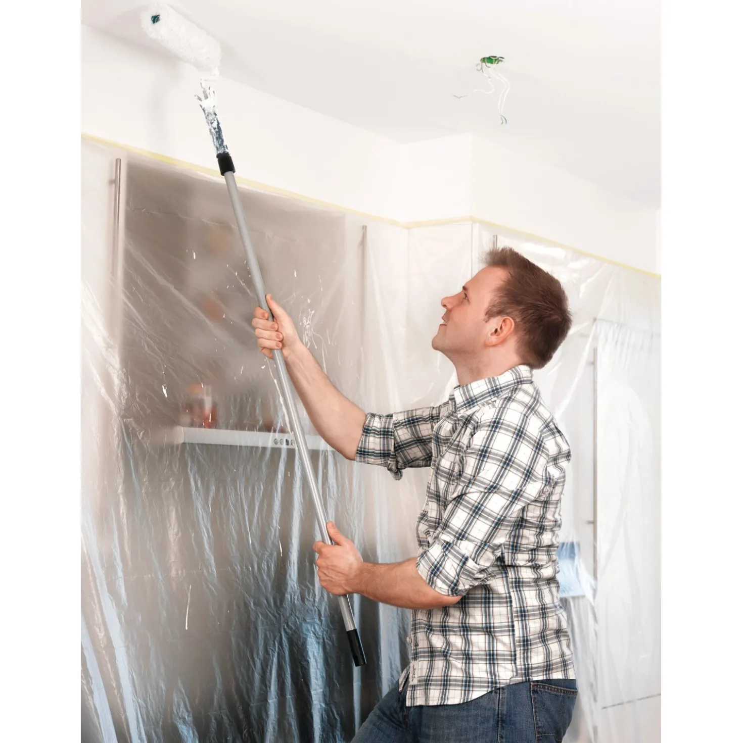 Telo protettivo Tesa Easy Cover Premium rotolo di ricambio 33 m x 0,55 m