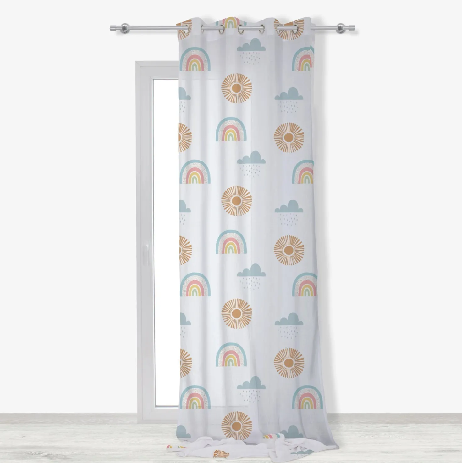 Tenda arredo Arcobaleno L 140 x H 290 cm multicolore