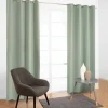 Tenda arredo Orus L 135 x H 280 cm verde chiaro