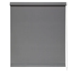 Tenda a rullo semifiltrante Rodi L 90 x H 252 cm grigio scuro