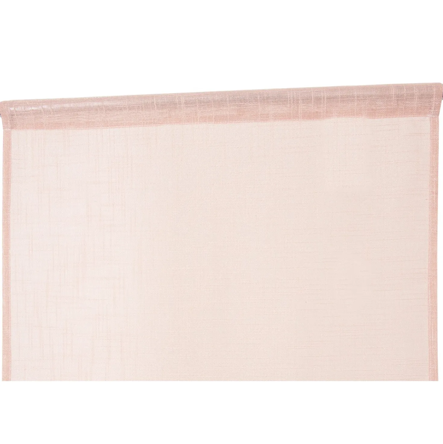Tenda a vetro Aronna L 45 x H 150 cm rosa chiaro