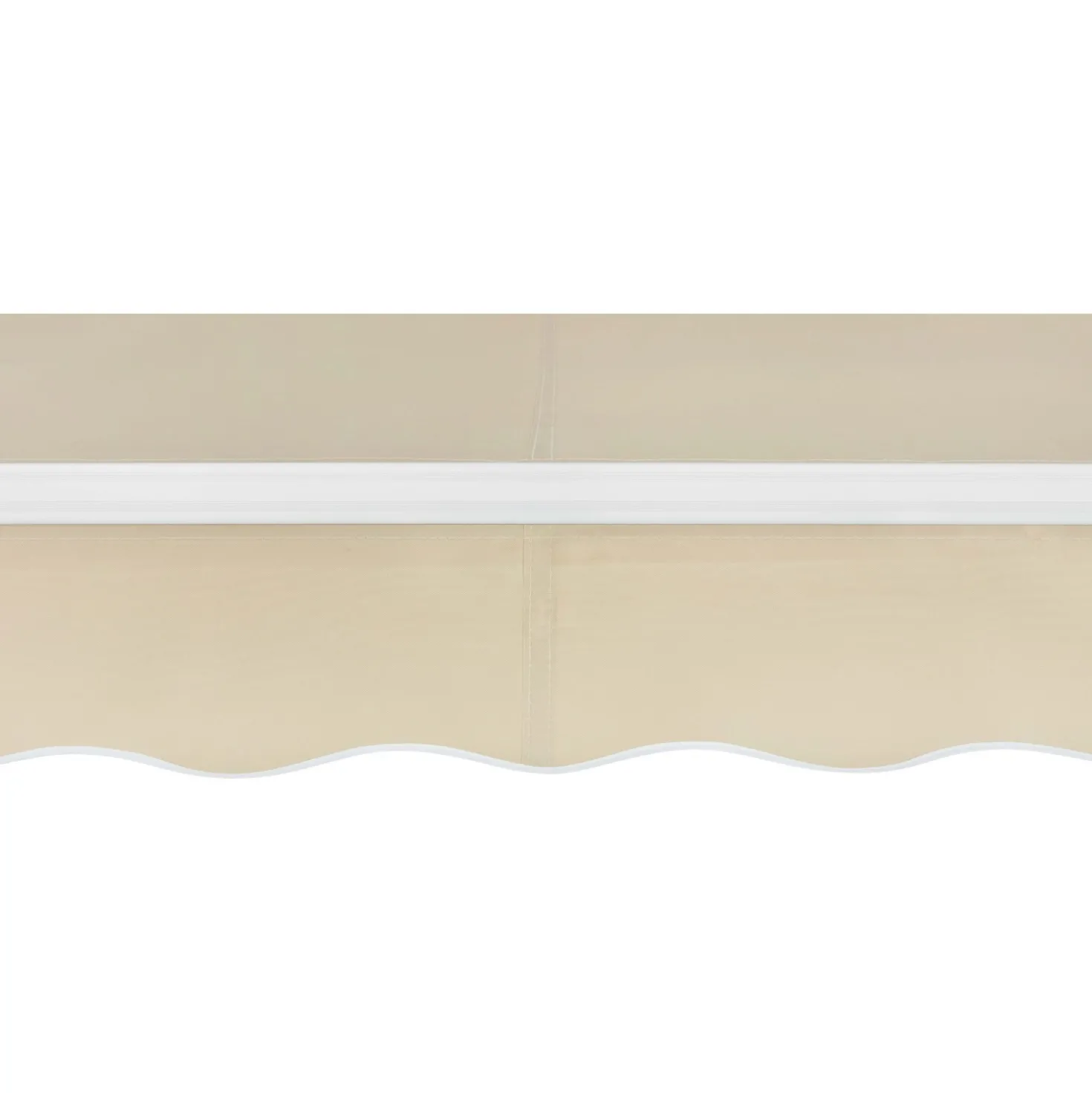 Tenda da sole a braccio reclinabile 395x250 cm beige