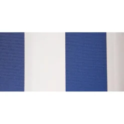 Tenda da sole a caduta con braccetti Milos 250x250 cm bianco-blu