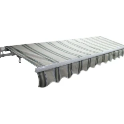 Tenda da sole Panarea reclinabile 300x250 cm beige-bordeaux