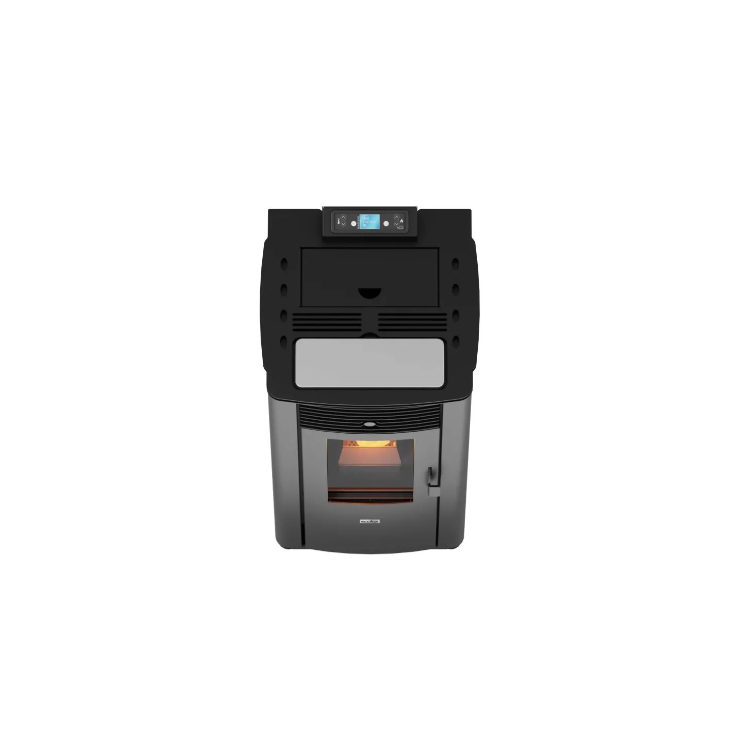 Termostufa a pellet Ecofox Niagara 13,84 kW grigio