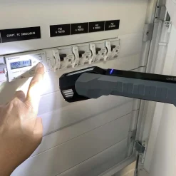 Torcia LED da Lavoro ricaricabile USB C con Testa rotante 1000 lm