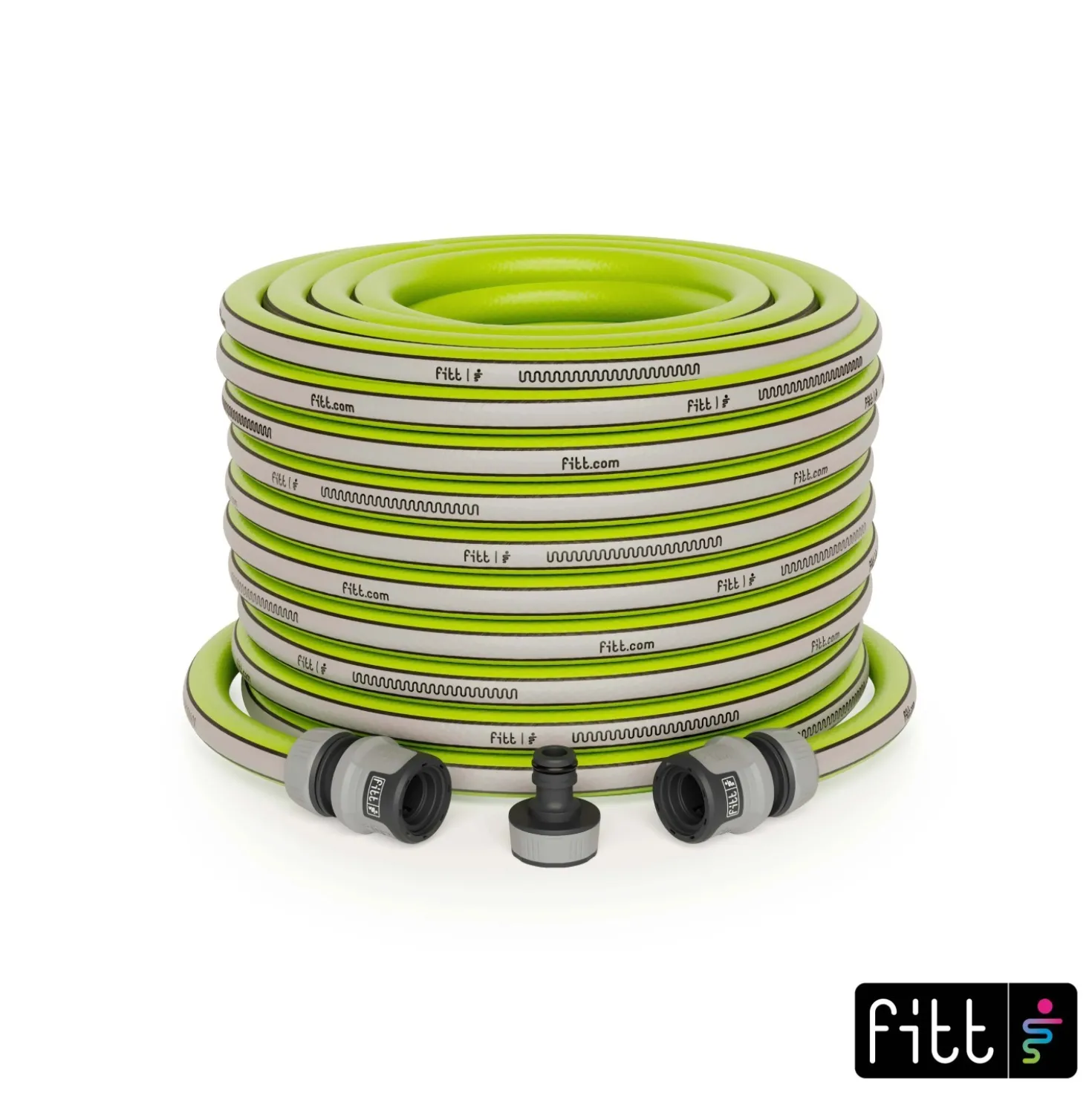 Tubo di irrigazione estensibile FITT KIUMA 15 m x Ø 13 mm lime