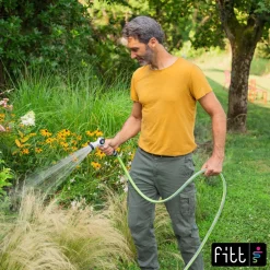 Tubo di irrigazione estensibile FITT KIUMA 30 m x Ø 13 mm lime