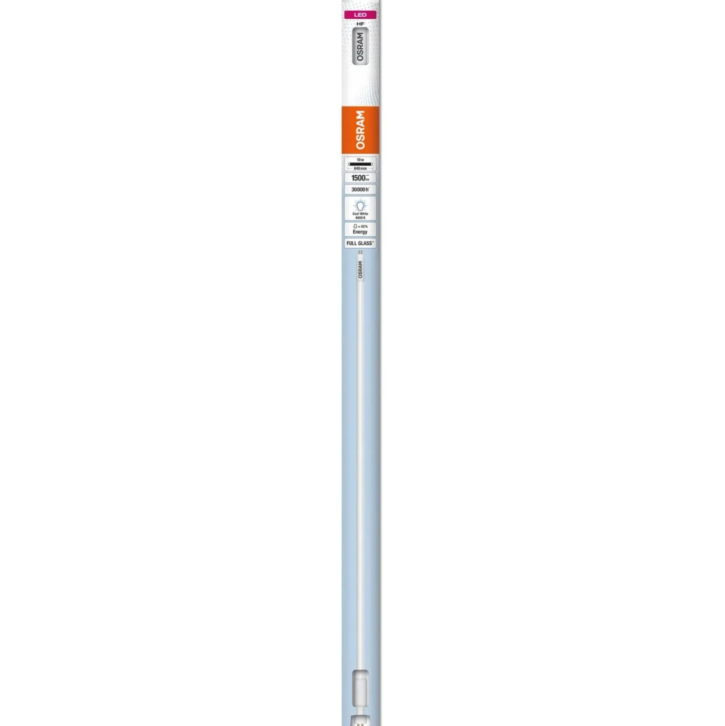 Tubo LED Osram T5 HF HE21 849 mm 10 W 1500 lm 4000 K