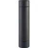 Tubo smaltato lineare porcellanato nero opaco L 50 cm Ø 15 cm