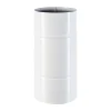 Tubo smaltato lineare porcellanato bianco L 25 cm Ø 13 cm