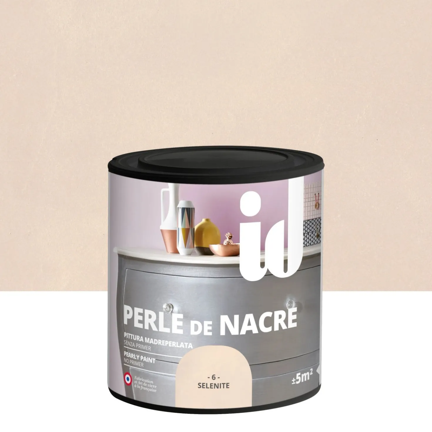 Vernice Perle Nacre 500 ml selenite id