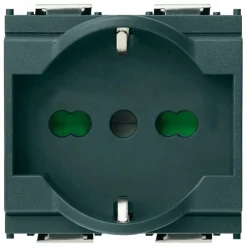 Vimar Idea presa 2P+ T 16A 250 V universale colore grigio