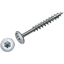 Vite per legno con testa a rondella Spax T-Star plus drive Ø 6x100 mm 24 pz