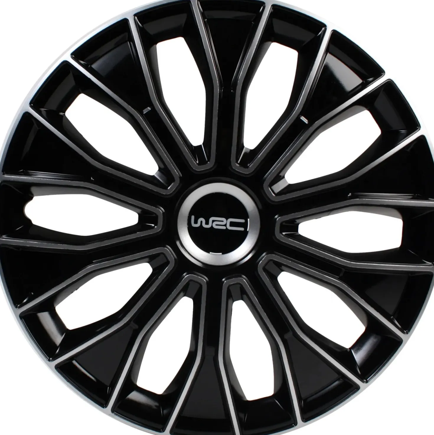 WRC scatola 4 copricerchi 14" bicolore