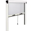 Zanzariera avvolgibile Irs 140x160 cm bianca