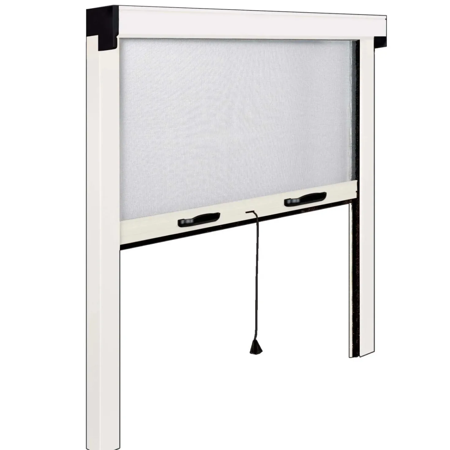 Zanzariera avvolgibile Irs 140x160 cm bianca